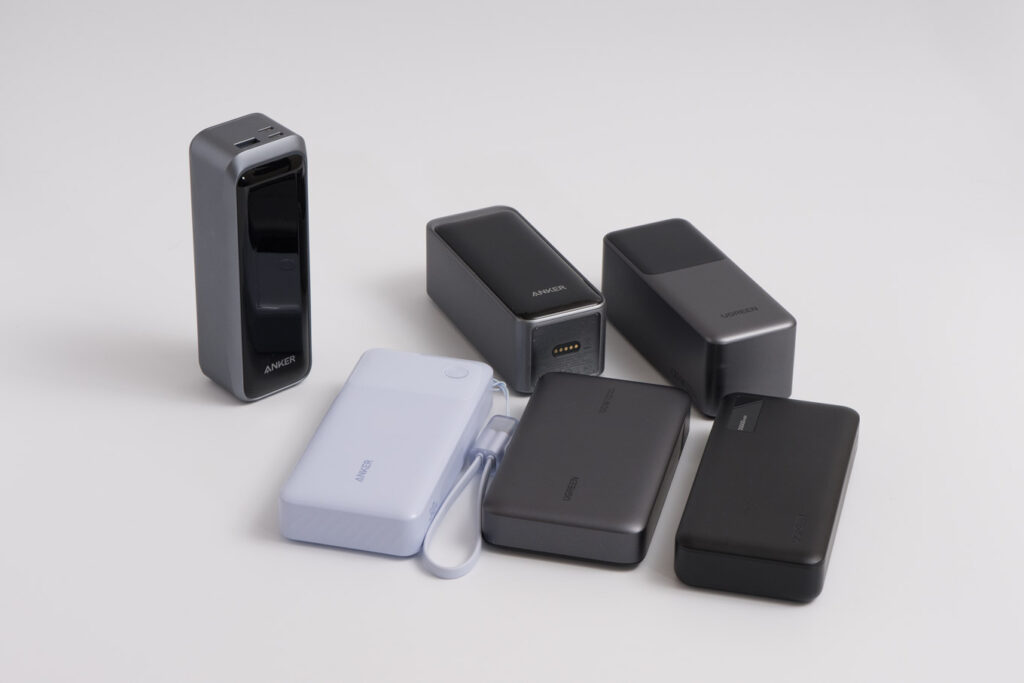 Anker Prime Power Bank (20100mAh, 220W)をレビュー│コンパクトなのに大容量&パワフル&高機能 21 Anker Prime Power Bank (20100mAh, 220W)と他製品のサイズ比較