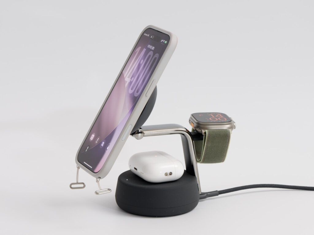 ドックタイプのApple Watch充電器