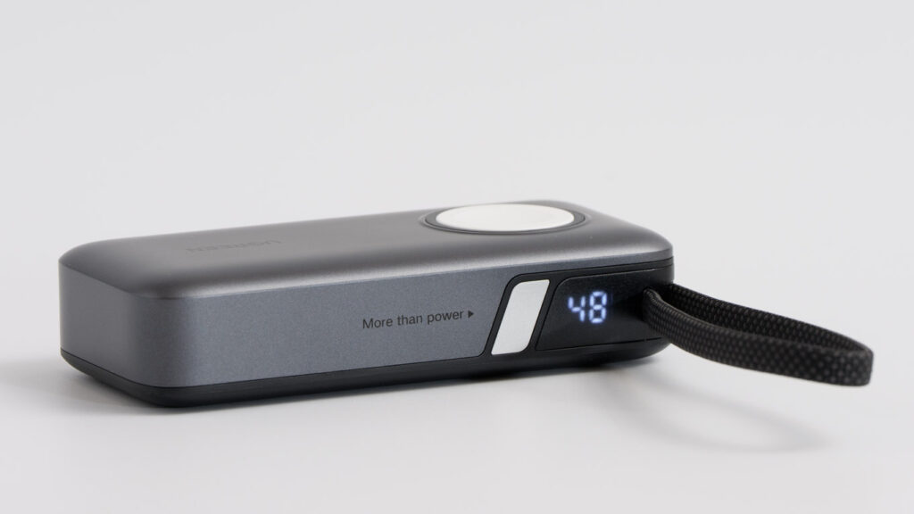 UGREEN Apple Watch対応モバイルバッテリーのバッテリー残量表示