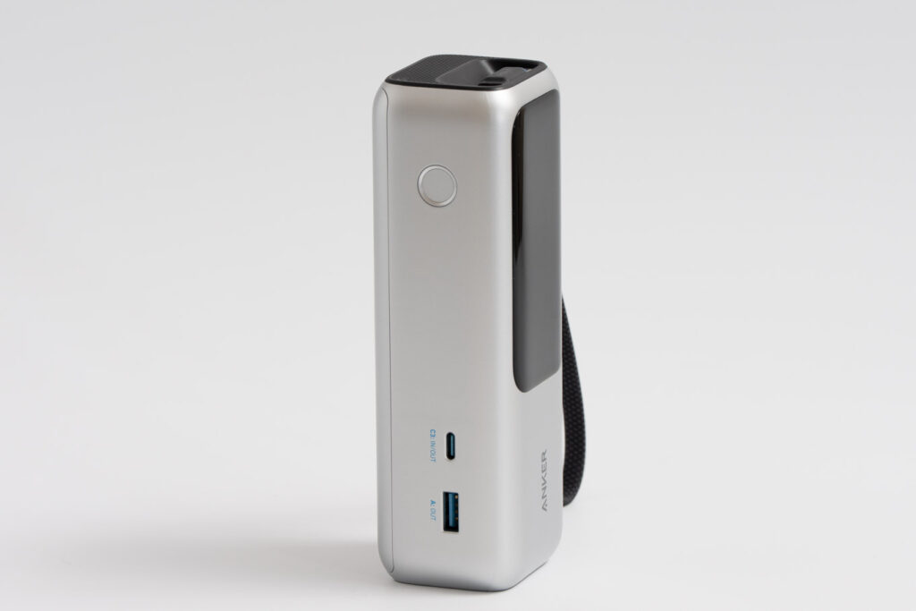 Anker Power Bank (25000mAh, Built-In & 巻取り式USB-Cケーブル)を