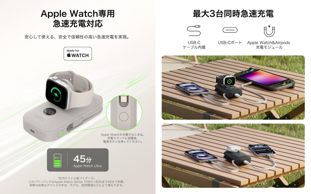 Belkin BoostCharge Pro モバイルバッテリー10K(公式)