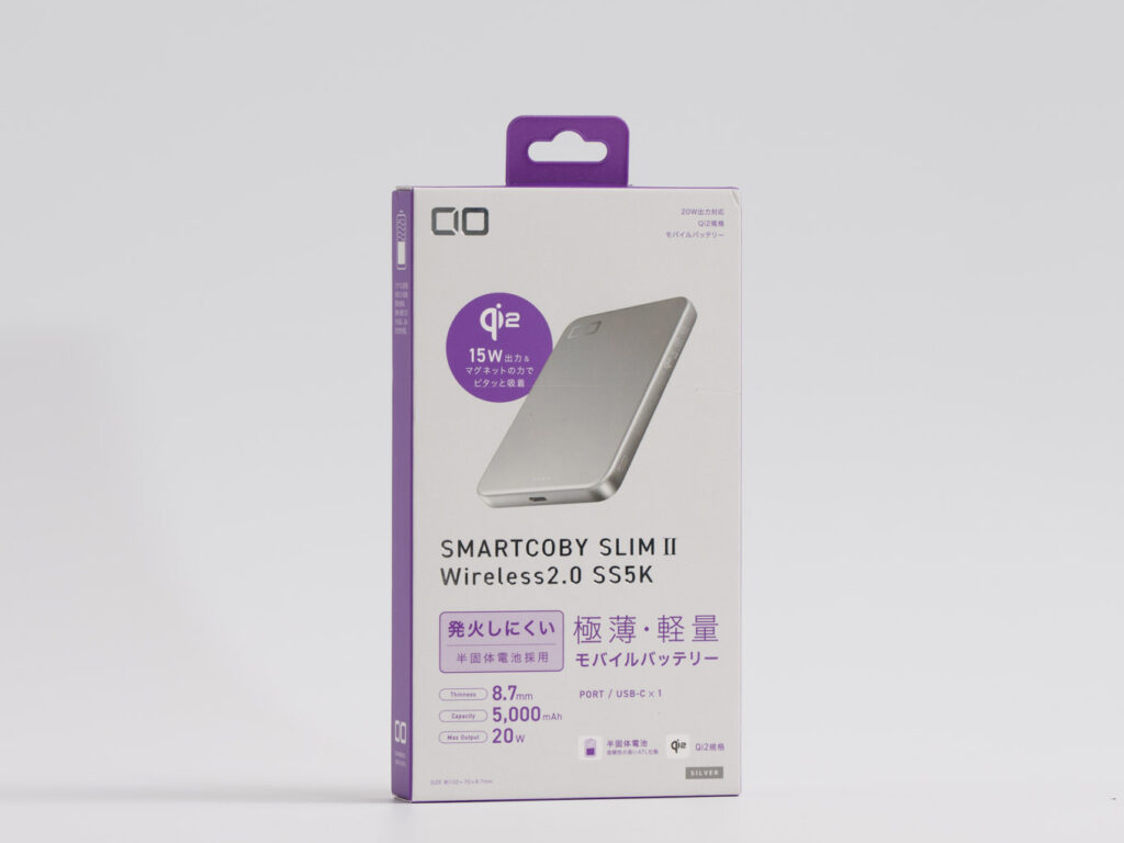 CIO SMARTCOBY SLIM Ⅱ Wireless 2.0 SS5Kのパッケージ