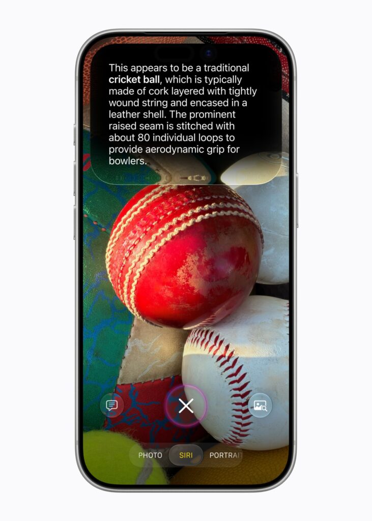 iOS 27の専用「Siri」アプリでSiri AIと会話している画面