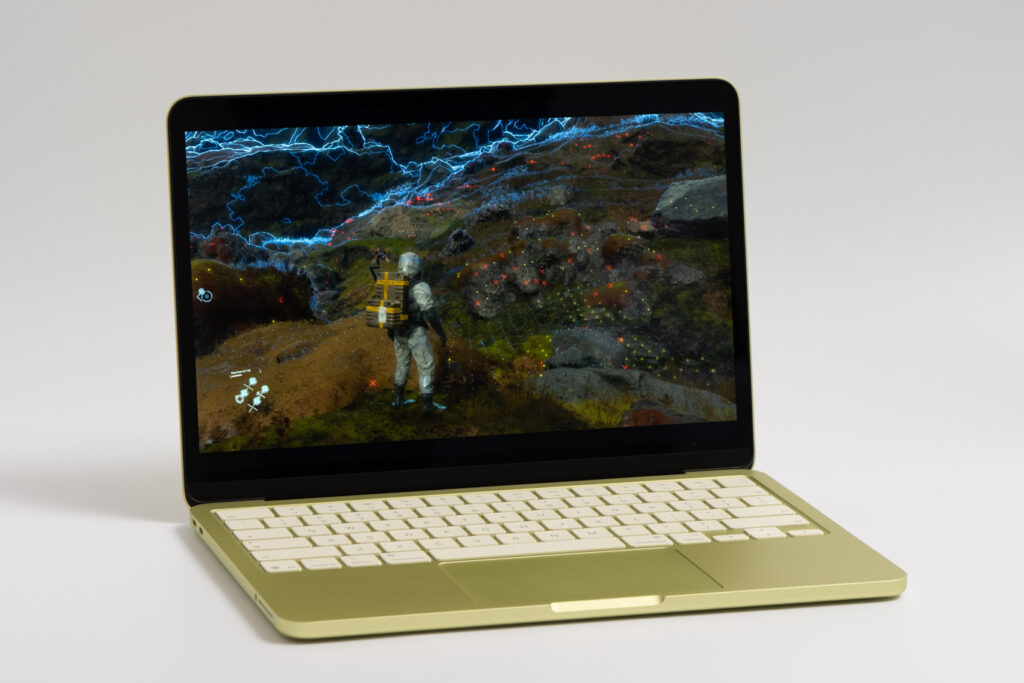 筆者が使用しているMacBook Neo(シトラス、512GBモデル)