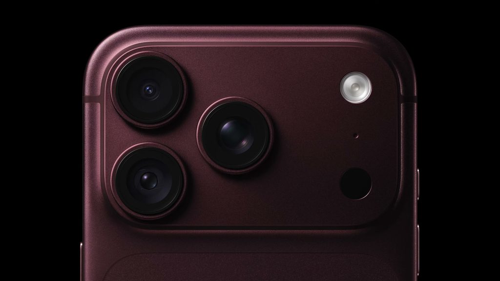 iPhone 18 Proの3眼カメラ(Apple基調講演)