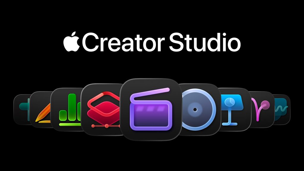 Apple Creator Studioのヒーローイメージ